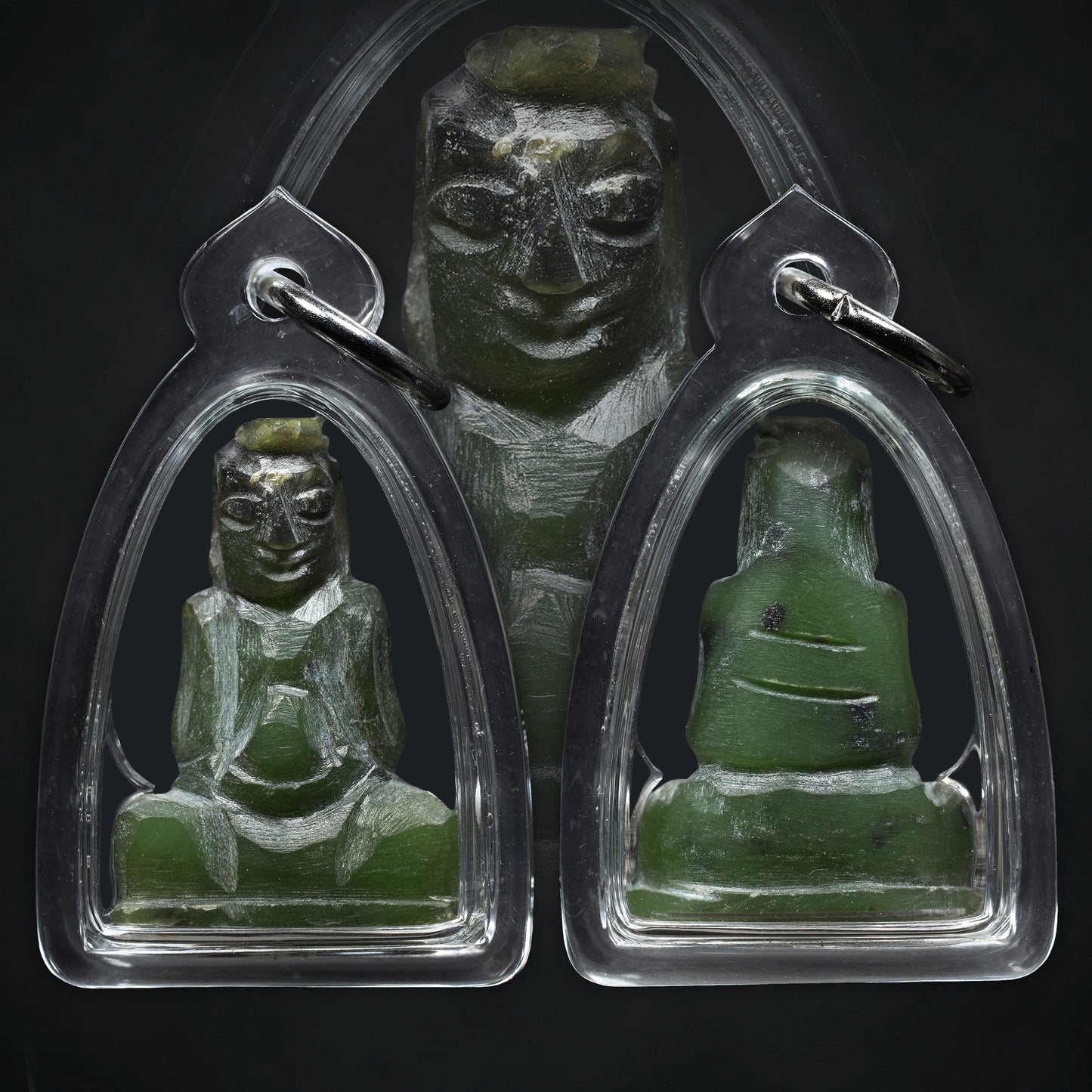 Lp Kasem/Lp Wiriyang Wat Dhammamongkol
