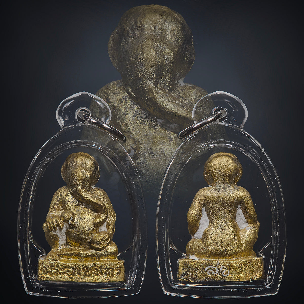 Phra Uchen "Deity of Merit" Paired with Baramee Phor Than Klai