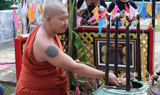 Phra Kritsada Khantiko (Arjan Note) Wat Pong Sanuk Nuea, Lampang Province