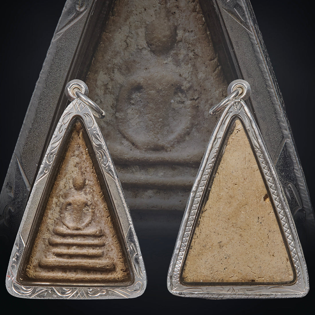 Somdej “Pow” Amulets – Wat Intharaviharn, BE 2495 (1952 CE)