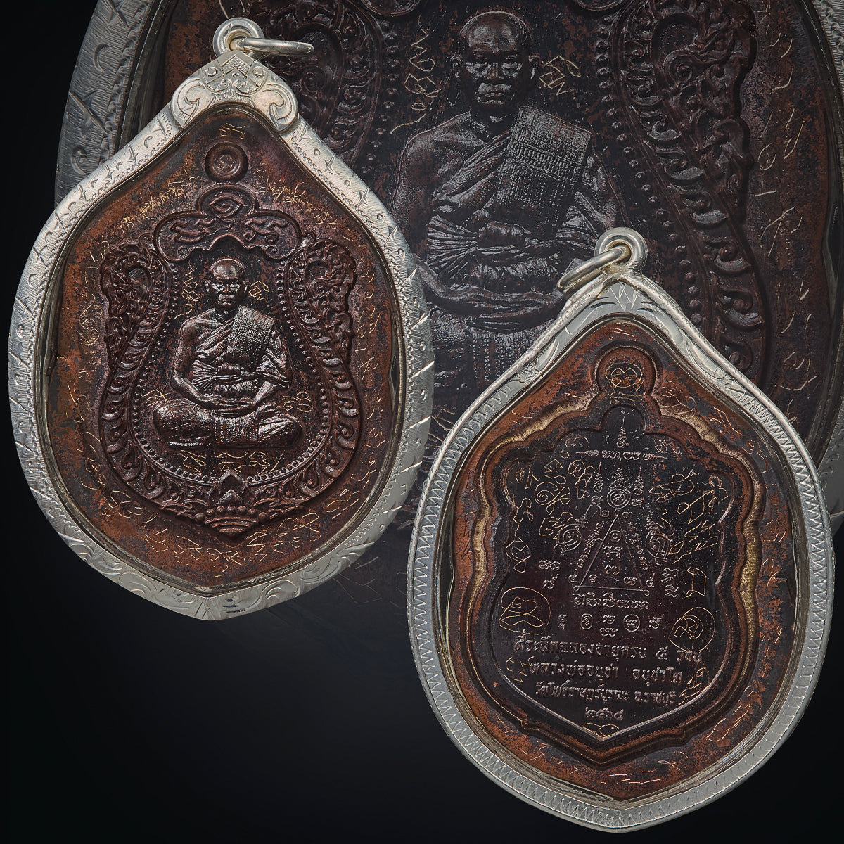 LP Anucha - Wat Pho Ratchaburana