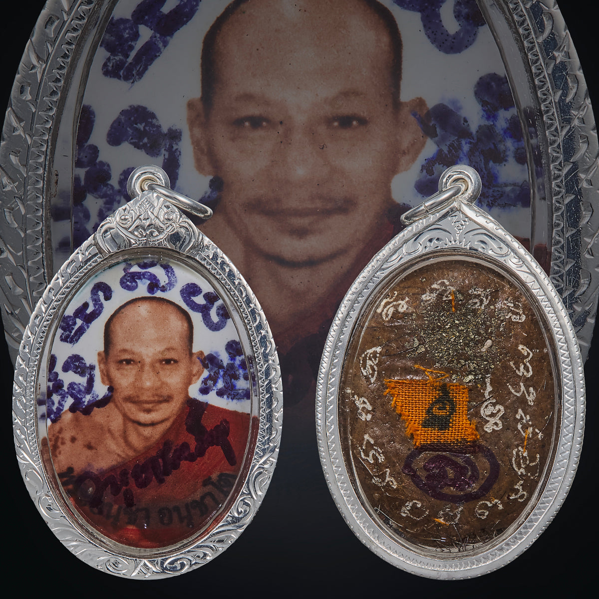 LP Anucha - Wat Pho Ratchaburana