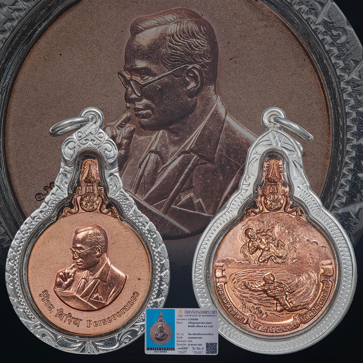 King Bhumibol Adulyadej 2539