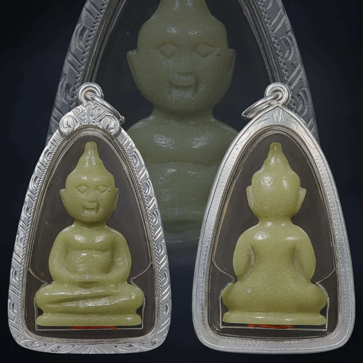 LP Anucha - Wat Pho Ratchaburana