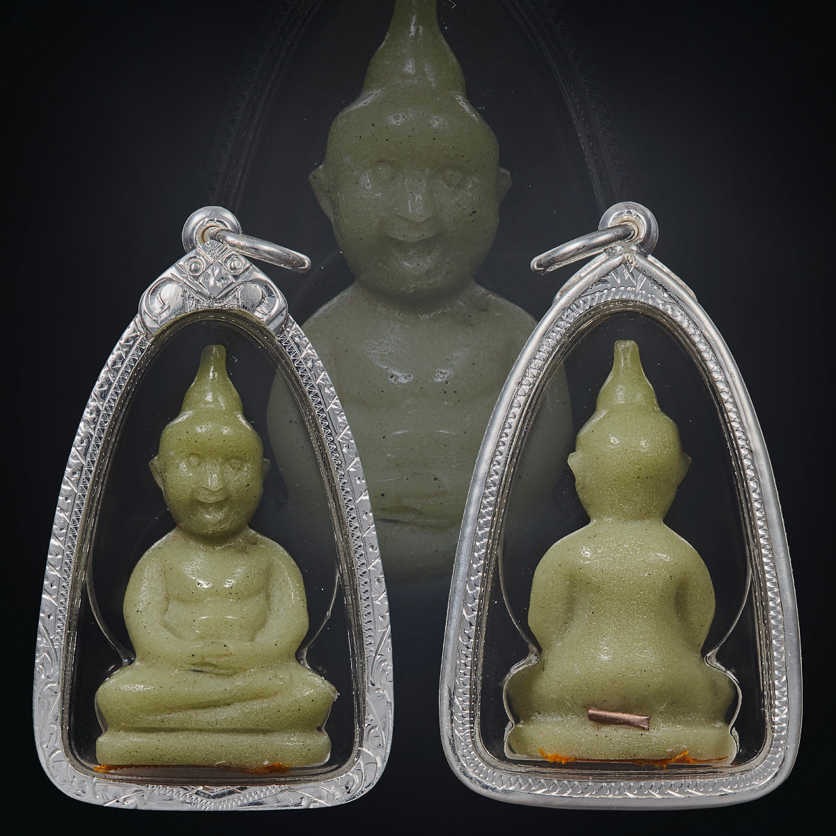 LP Anucha - Wat Pho Ratchaburana