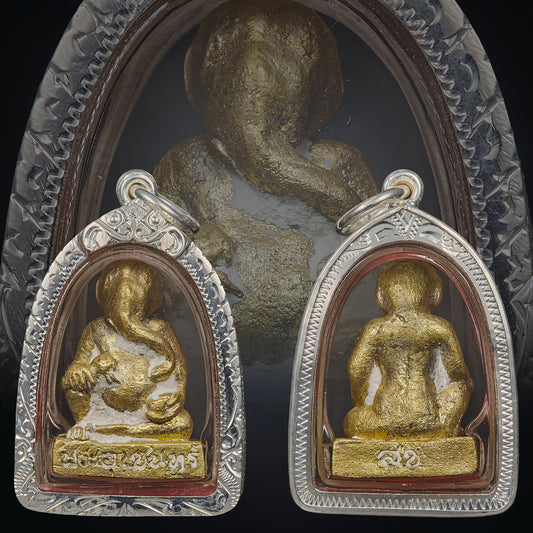 Phra Uchen "Deity of Merit" Paired with Baramee Phor Than Klai